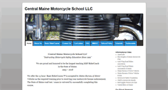 Desktop Screenshot of centralmainemotorcycleschool.com
